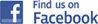 social media image with the words find us on facebook